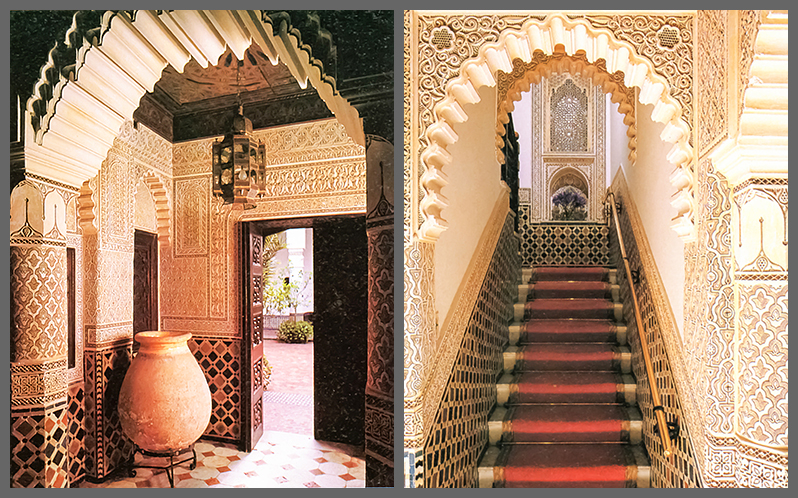 Dar Sidi Hosni - entrance & staircase