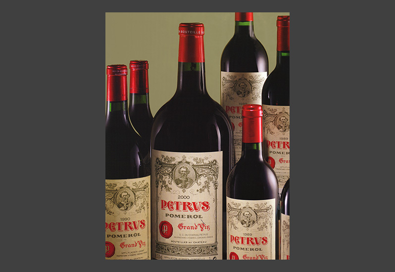 Château Petrus wine (12 bottles)