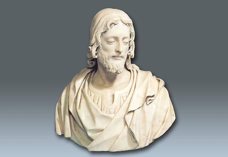 Giovanni Caccini - A marble bust of Christ