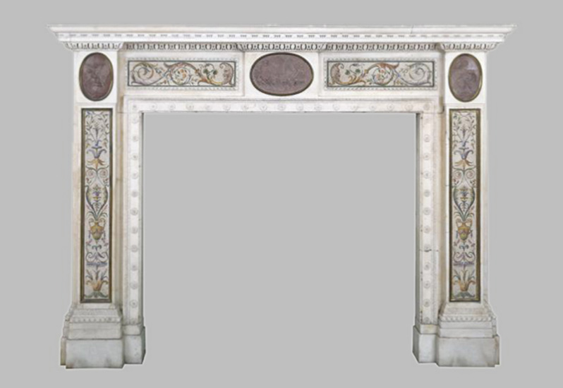 Carved Marble Fire Surround